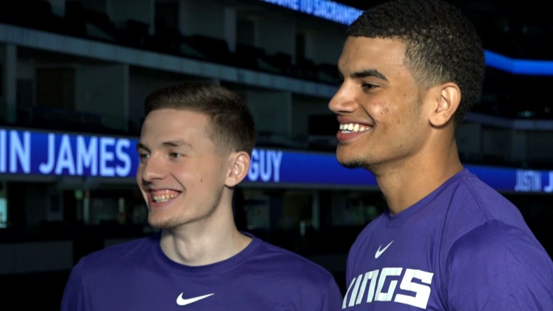 Sacramento Kings top draft picks Justin James of Wyoming and Virginia's Kyle Guy talk about their draft day experience, joining their new NBA home, and what they'll contribute to the team.
