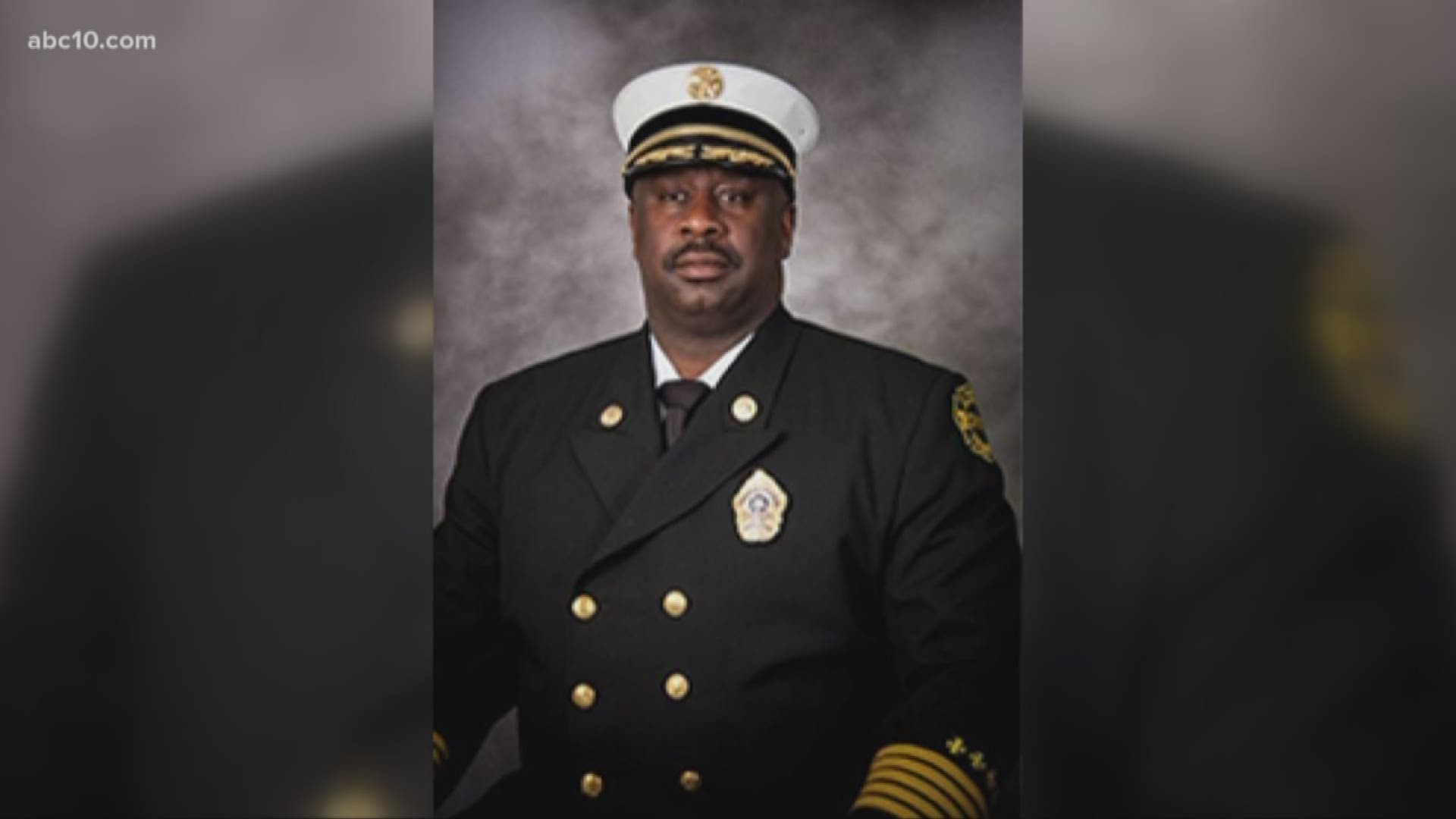 Stockton Fire Chief Erik Newman was arrested Thursday on charges of felony domestic violence. He is out on bail and remains on administrative leave.