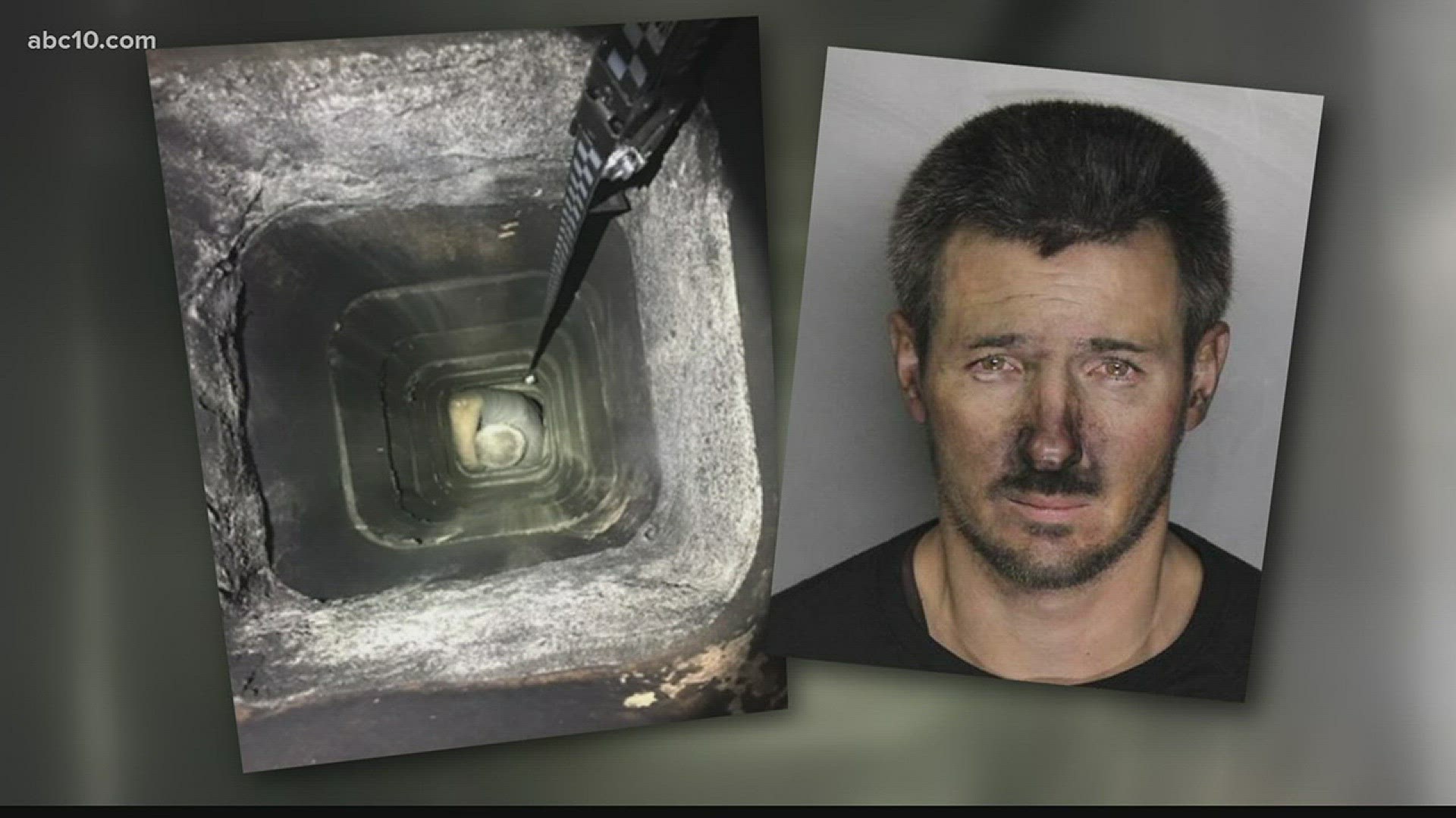 Police arrest man stuck in chimney (December 15, 2017)