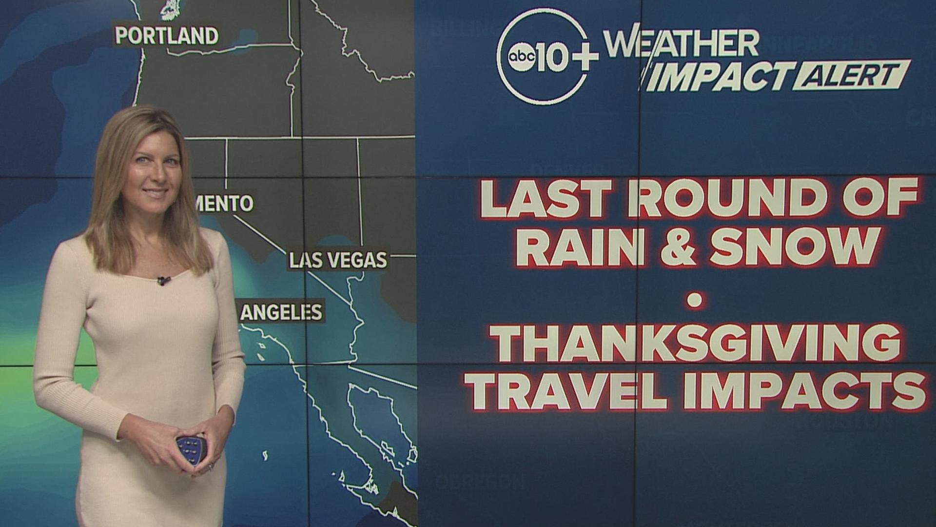 The latest Atmospheric River will continue to clear out of Northern California Tuesday, but lingering impacts are expected for the southern part of the state.