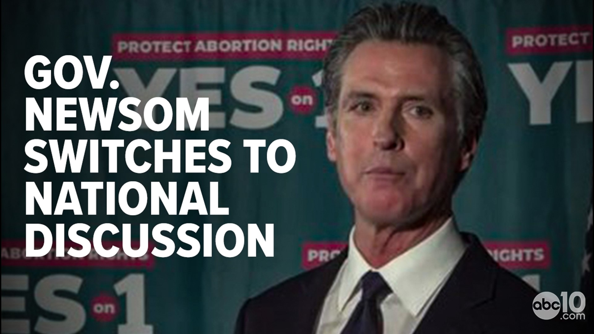 Our political reporter Morgan Rynor analyzes Gov. Gavin Newsom's speeches before and after his re-election win, and he had the nation as a whole in mind.