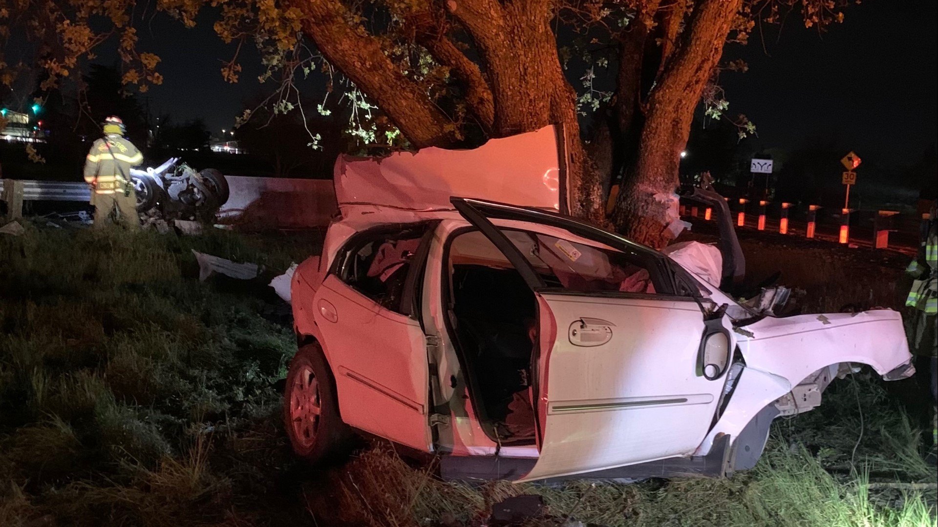 Fatal accident on I-80 after driver crashes into a tree | abc10.com