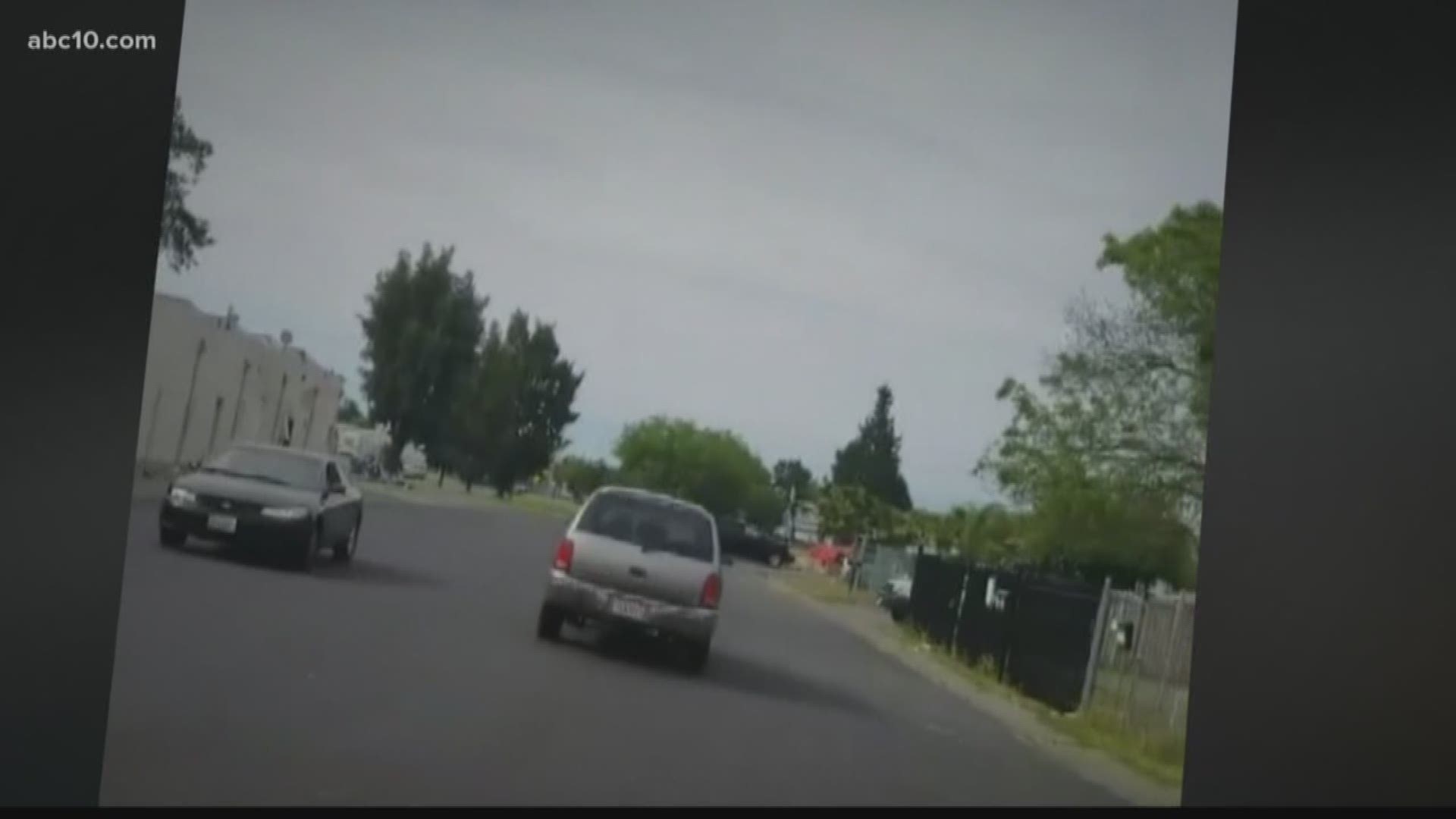 Cell phone video now gone viral shows a frightening encounter involving 10-year-old girl on Sunday afternoon in North Sacramento.