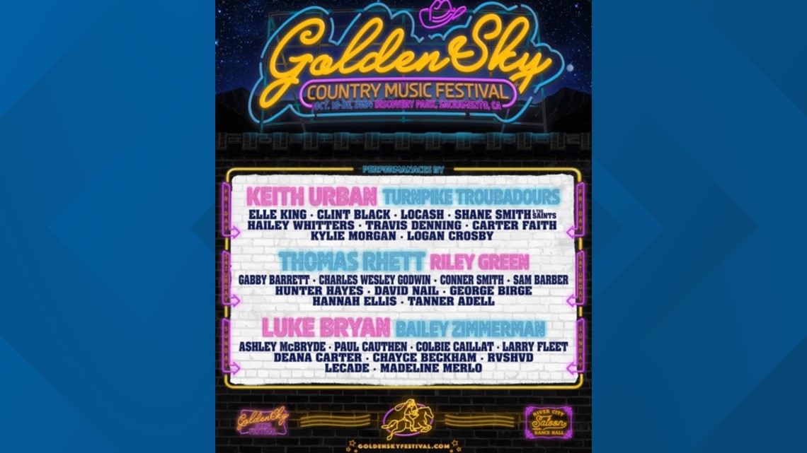 GoldenSky Country Music Festival 2024 What to know