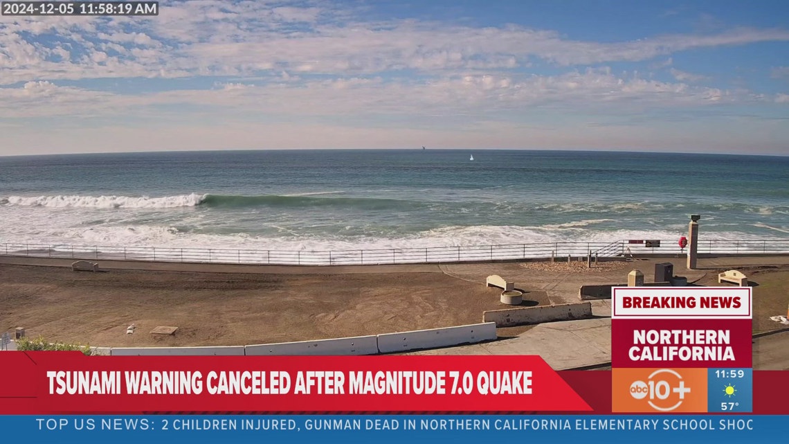 Ca tsunami cancelled