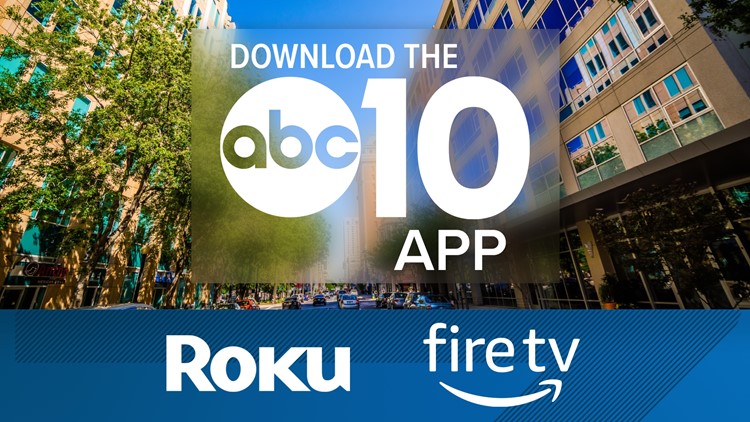 Download the ABC10 Roku and Amazon Fire TV apps to watch live newscasts and video on demand