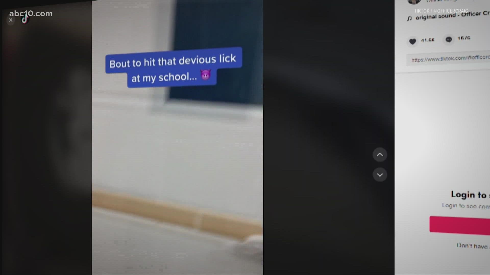 ABC10's Giacomo Luca covers the new "devious licks" Tik Tok challenge, and how it's hurting schools everywhere.