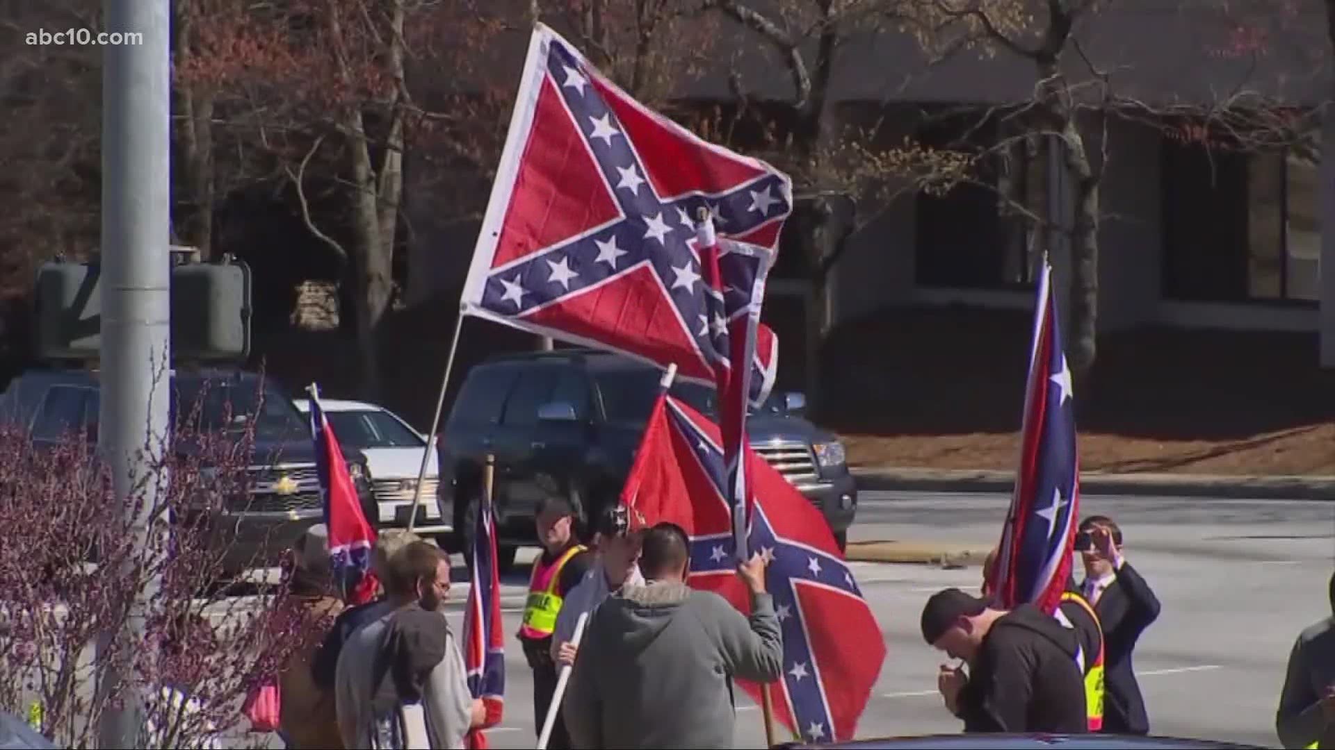 The Confederate flag's ties with slavery are why many people find the flag offensive.