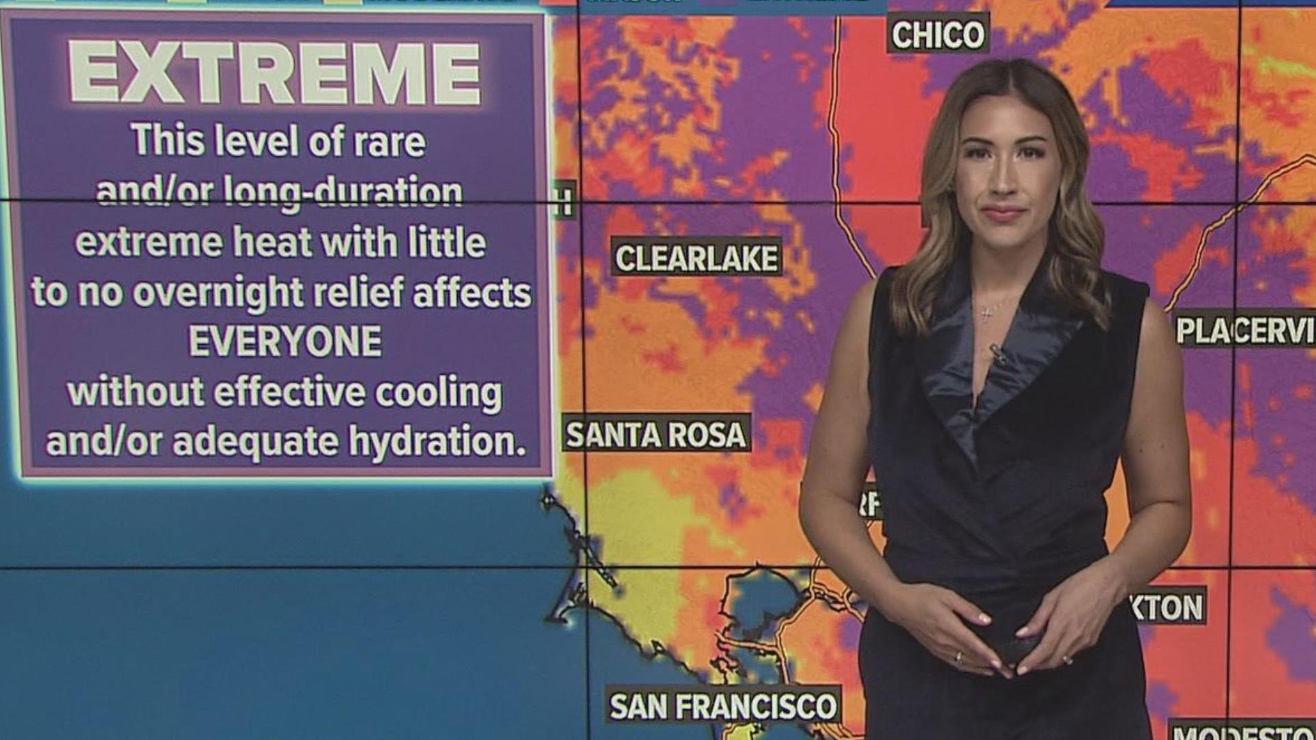 There's not much relief ahead in the forecast as extreme heat grips Northern California.