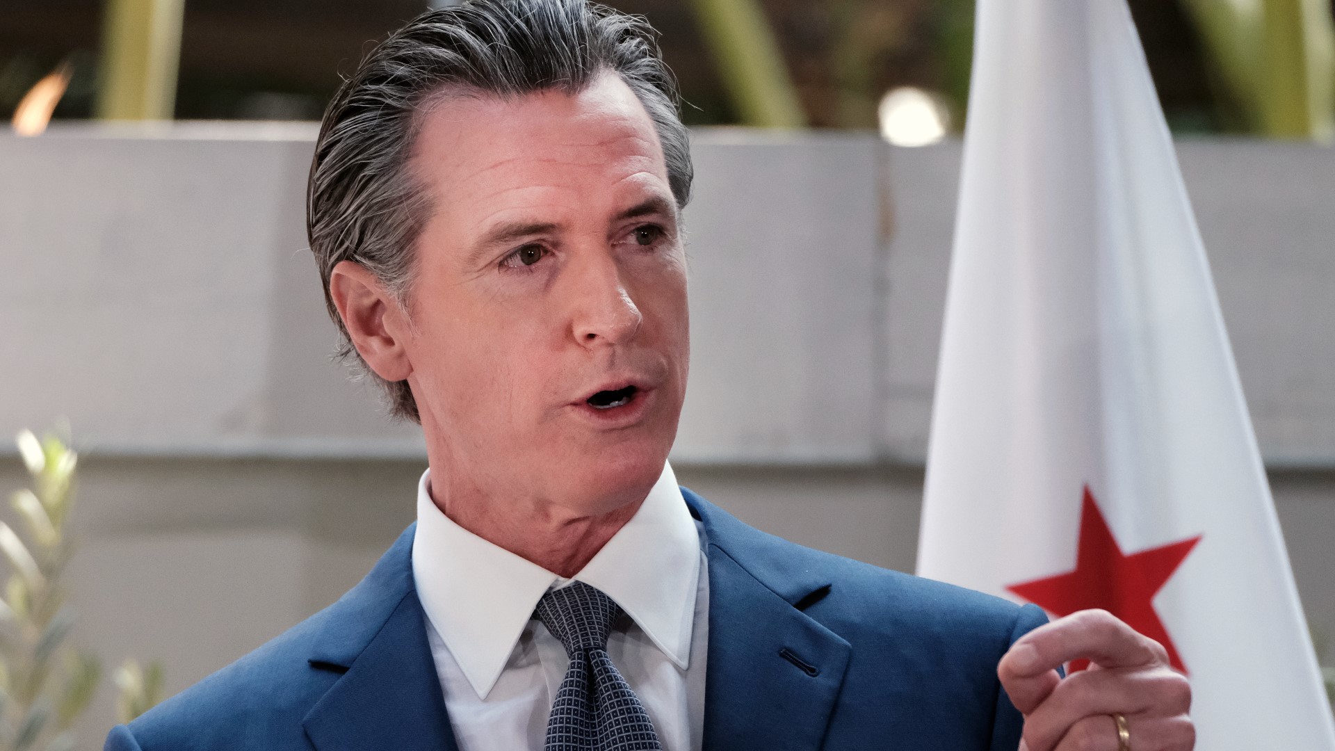Gov. Newsom is on the ballot for the General Election, but he won't be in your voter guide.