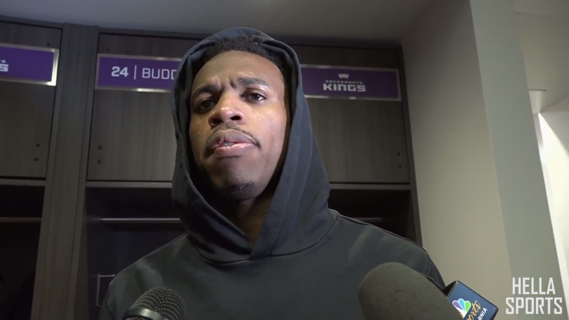 Kings SG Buddy Hield talks about the love Sacramento fans showed he checked into the game as the new three-point champion & Sacramento's win over Memphis Grizzlies.