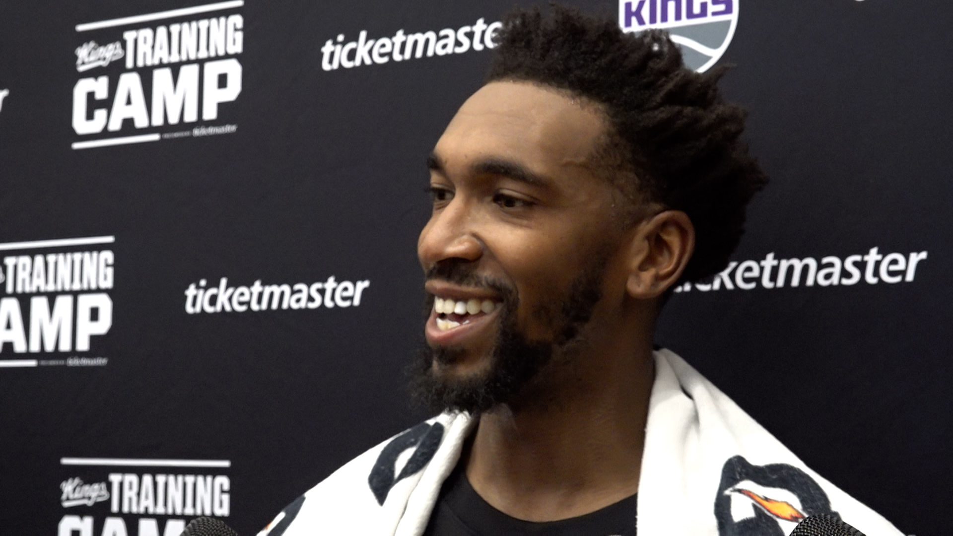 Malik Monk talks about day two of Sacramento Kings training camp