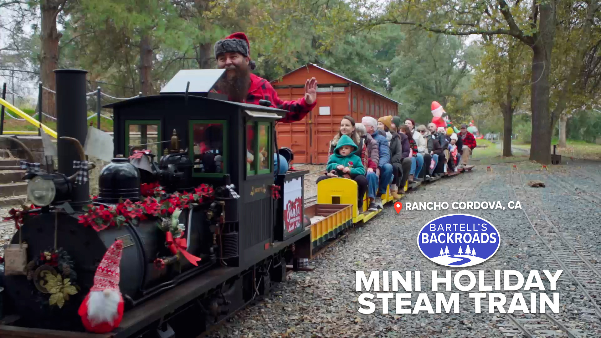 Solar Santa Train Holiday Lights and Steam Engines: Inside Sacramento’s Santa Train ...