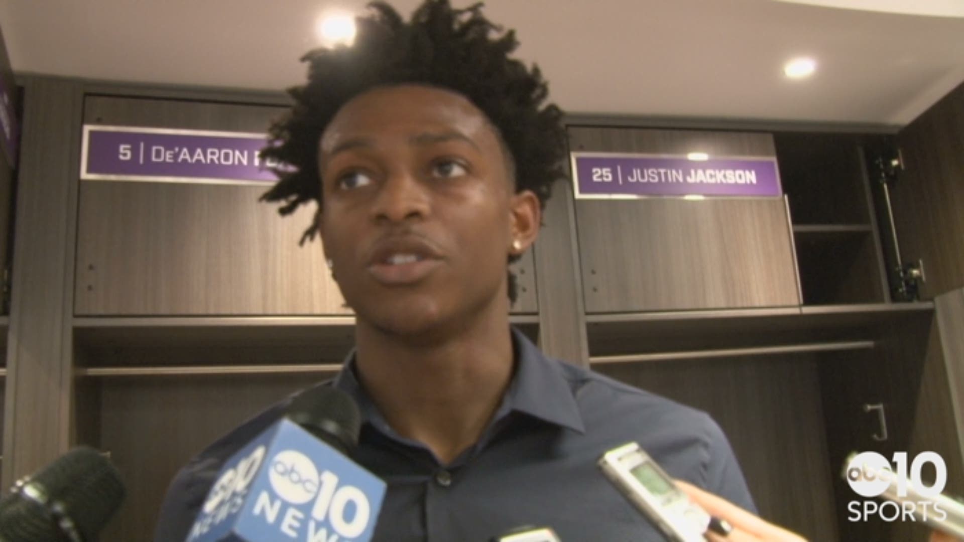 De'Aaron Fox on Kings loss to Pelicans, message from DeMarcus Cousins |  abc10.com