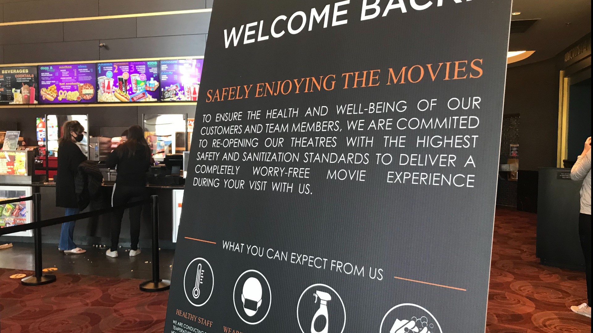 Woodland State Theatre & Multiplex reopening amid the pandemic is giving nearby restaurants hope they will be seeing hungry moviegoers stopping by for a bite to eat.