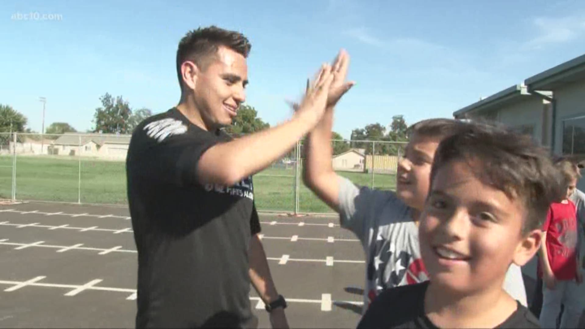 Students in Modesto are busy training right now for their annual "10K With A Cop" race.