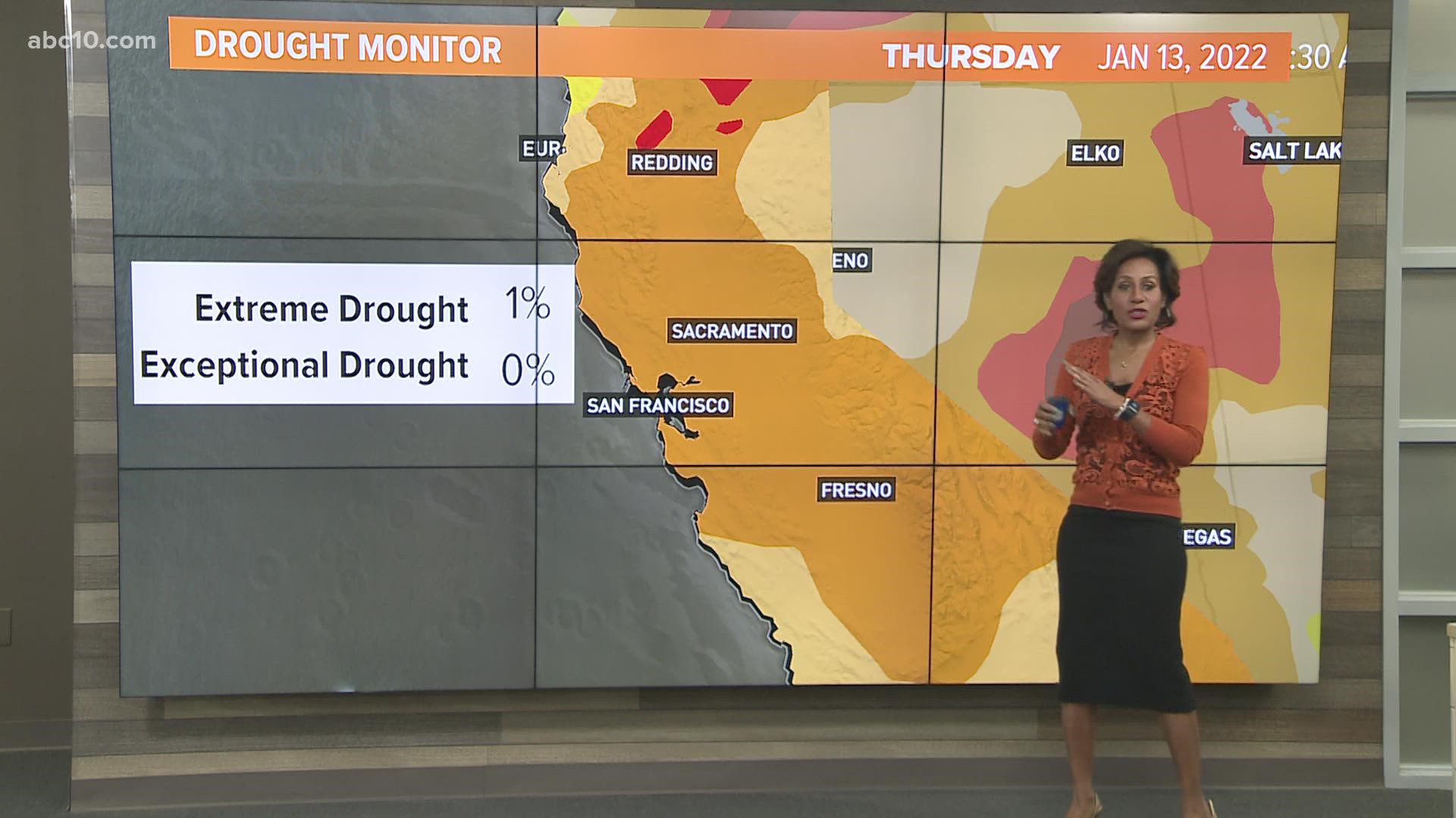 Drought conditions continue to improve for the Central Valley