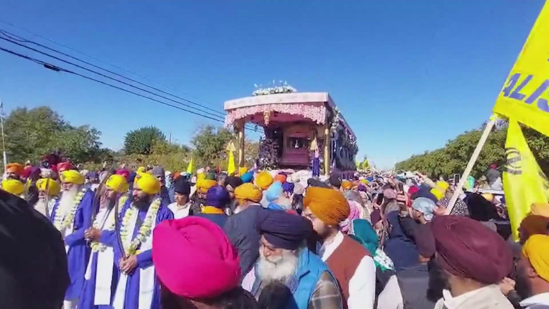 45th annual Yuba City Nagar Kirtan wraps up with parade