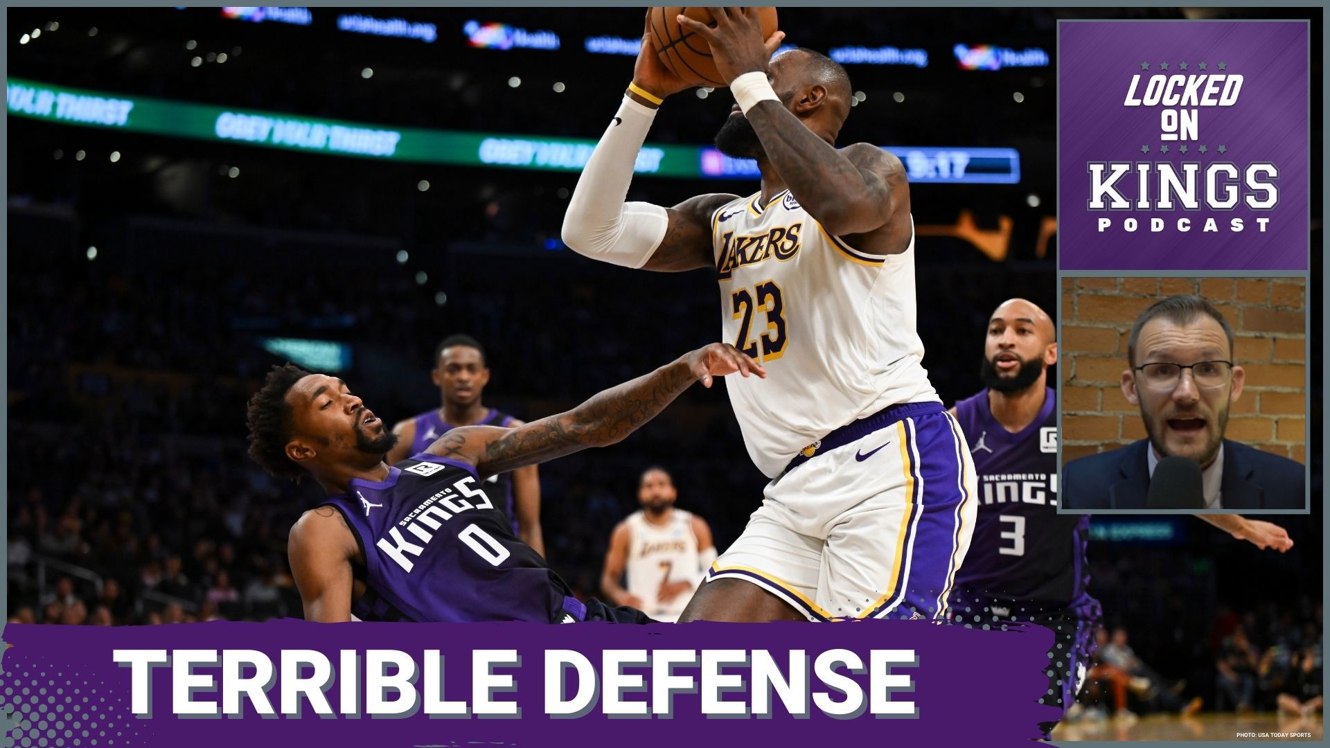 Matt George reacts to the Sacramento Kings loss to the Los Angeles Lakers, where LeBron James went crazy in the 4th quarter while the Kings defense collapsed.