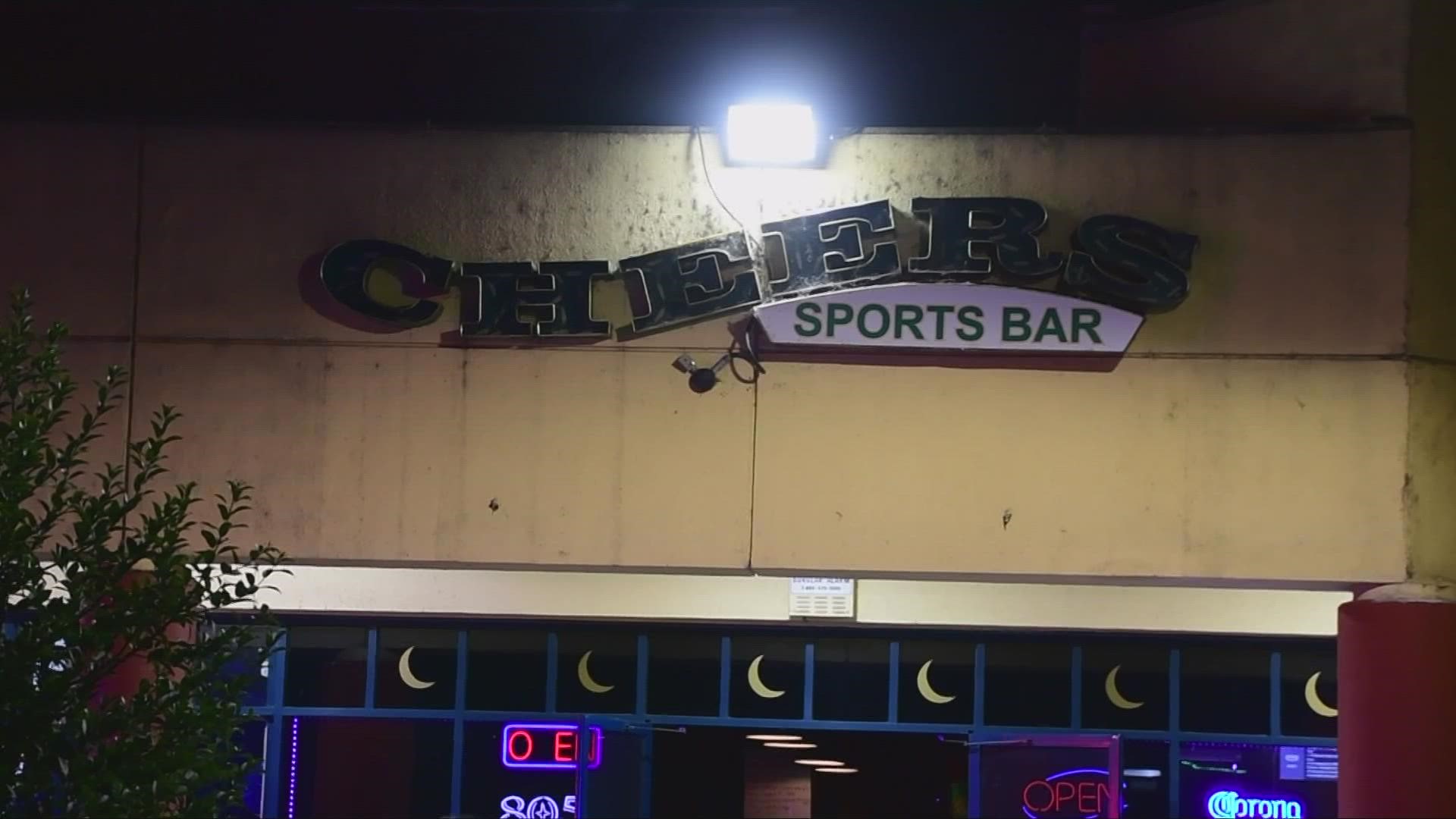 Sacramento Police responded around 12:40 a.m. to reports of a shooting at Cheers Sports Bar on West El Camino Avenue.