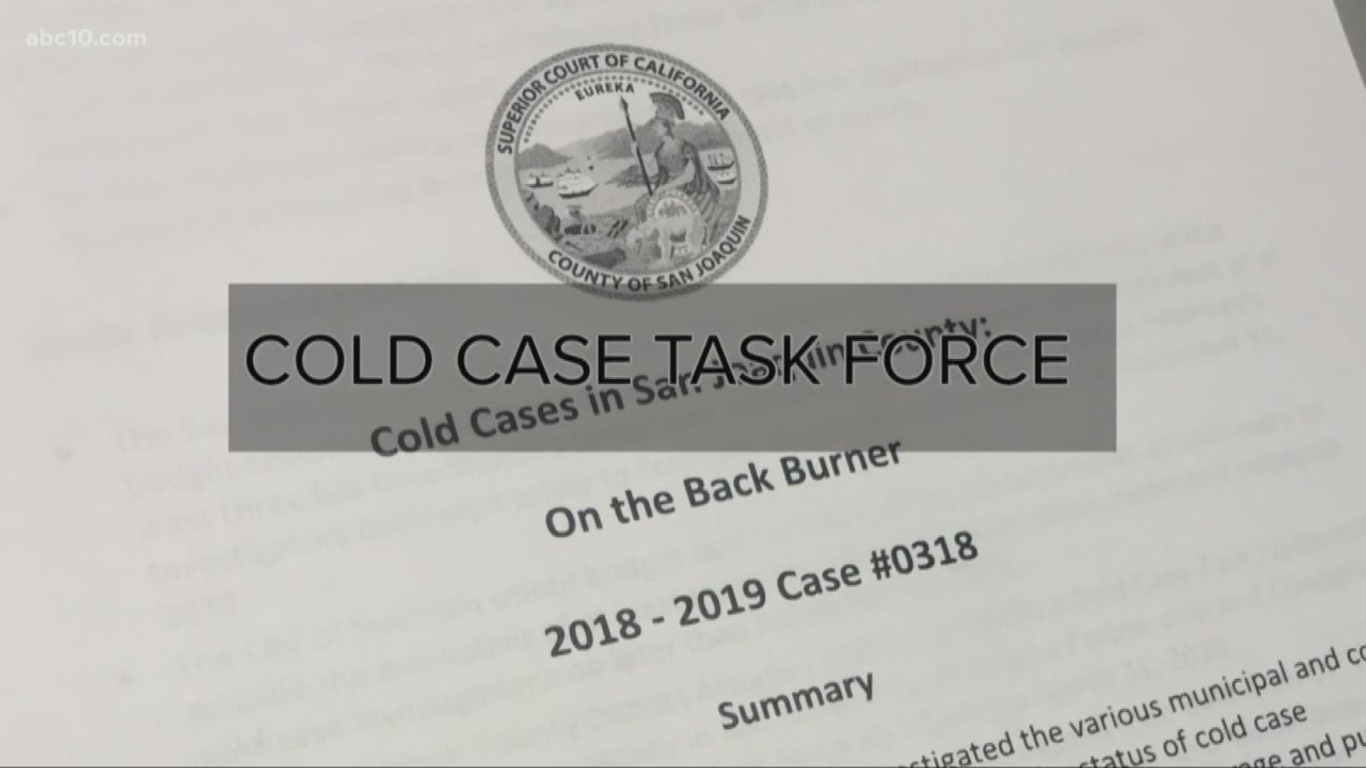 There are more than 500 cold cases in San Joaquin County and, to help with the number of cases, the Grand Jury is recommending law enforcement to hire more detectives to find answers.