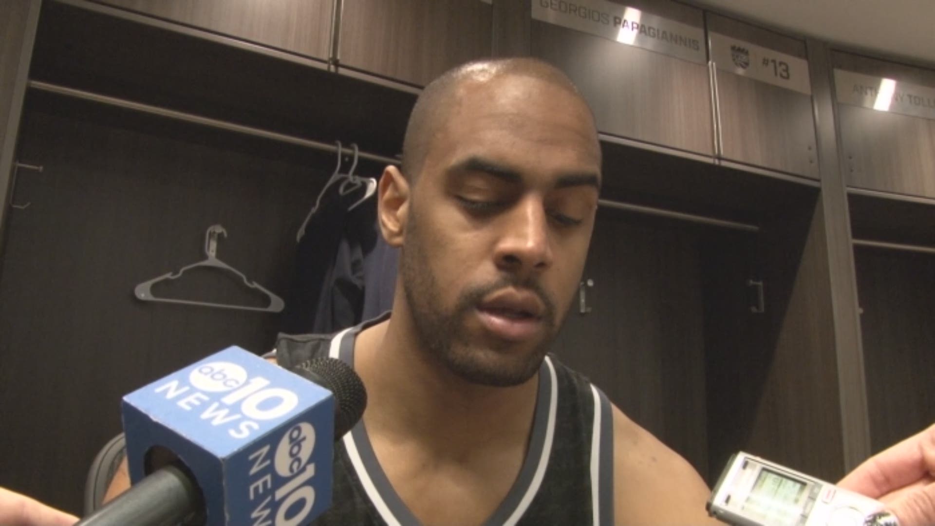 Sacramento Kings guard Arron Afflalo discusses Rudy Gay's likely season-ending injury and the team's 1-6 homestand following Wednesday's defeat to the Indiana Pacers.