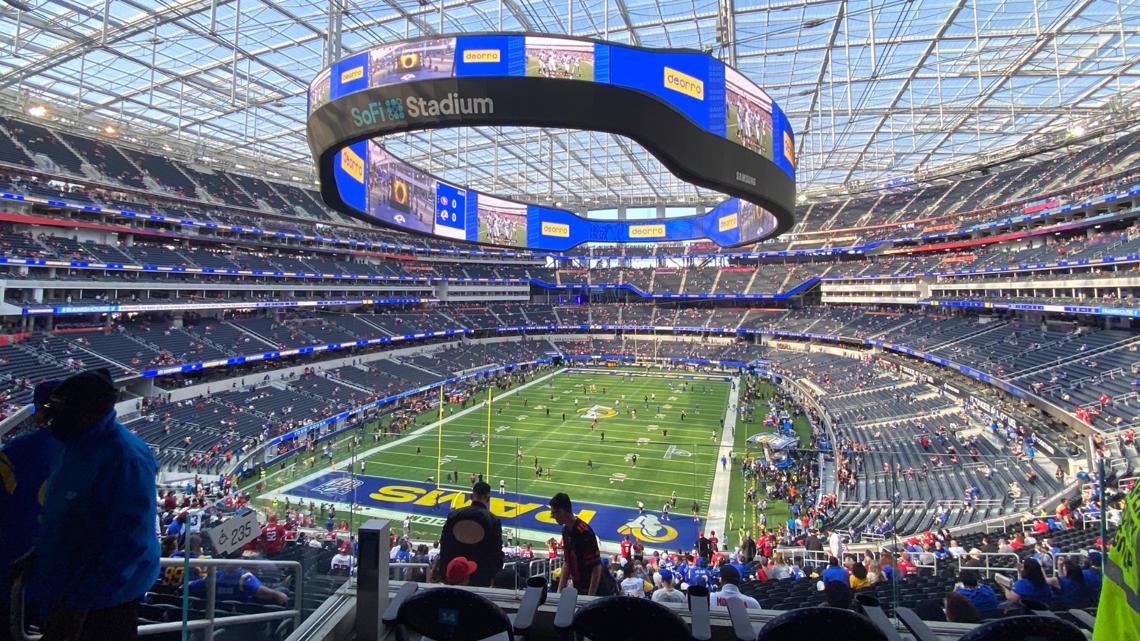 Sacramento 49ers and Rams fans flock to Los Angeles for NFC Cham