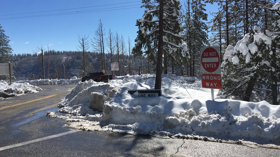 Pollock Pines Snow 2/18/19