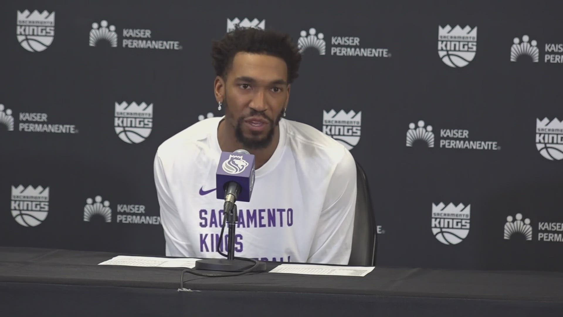 Sacramento King Malik Monk talks about the win over the Brooklyn Nets in Sacramento.