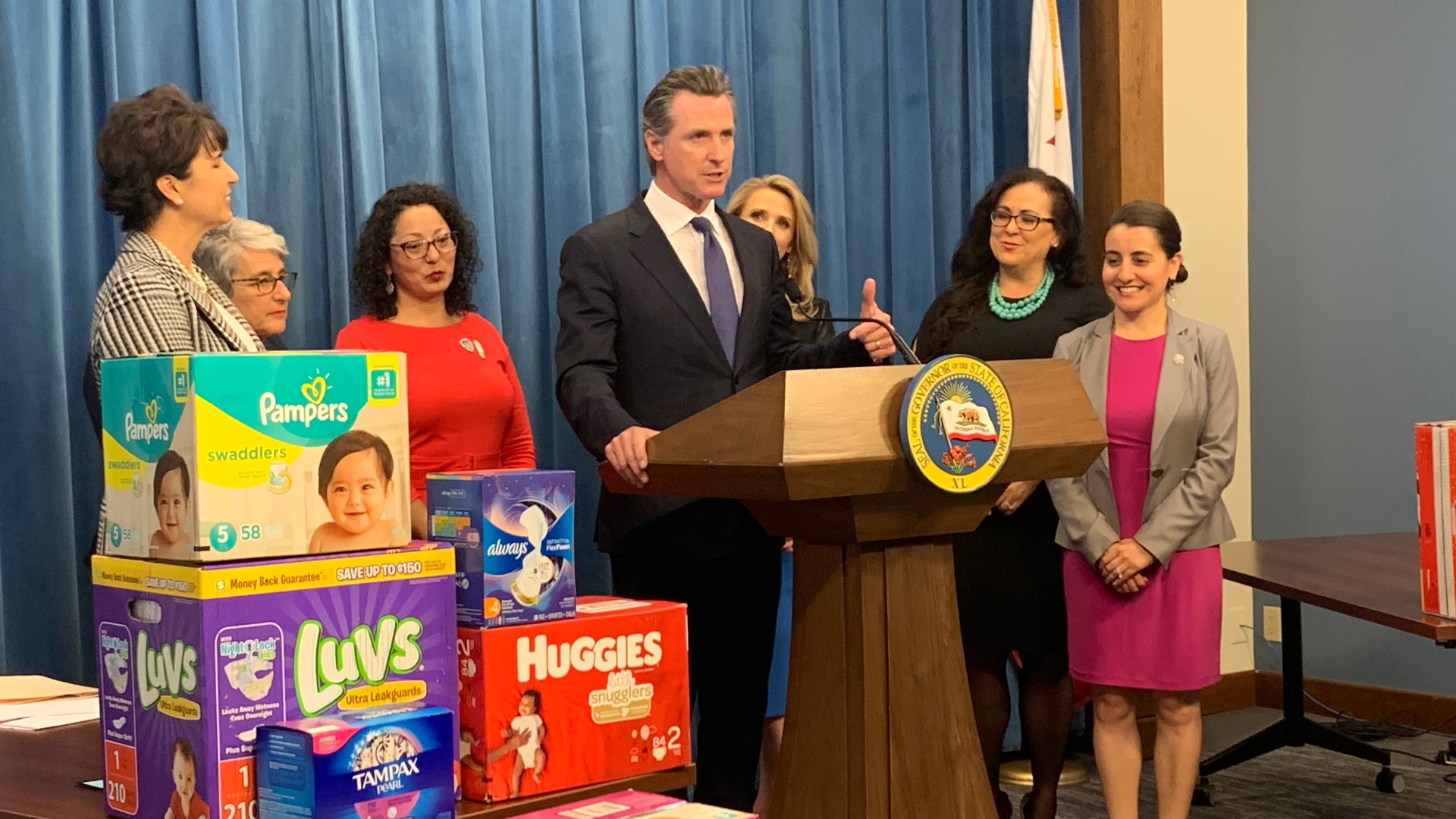 Gov. Gavin Newsom’s so-called "parents' agenda" aims to make things better on both a family's wallet and time at home. It also looks to end the “pink tax” in California.
