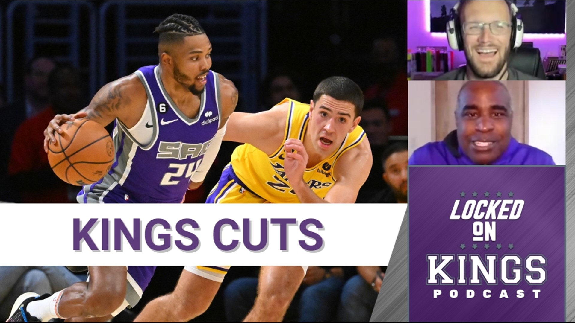 Matt George discusses the first round of Kings cuts before being joined by TV host and play-by-play broadcaster Kyle Draper.