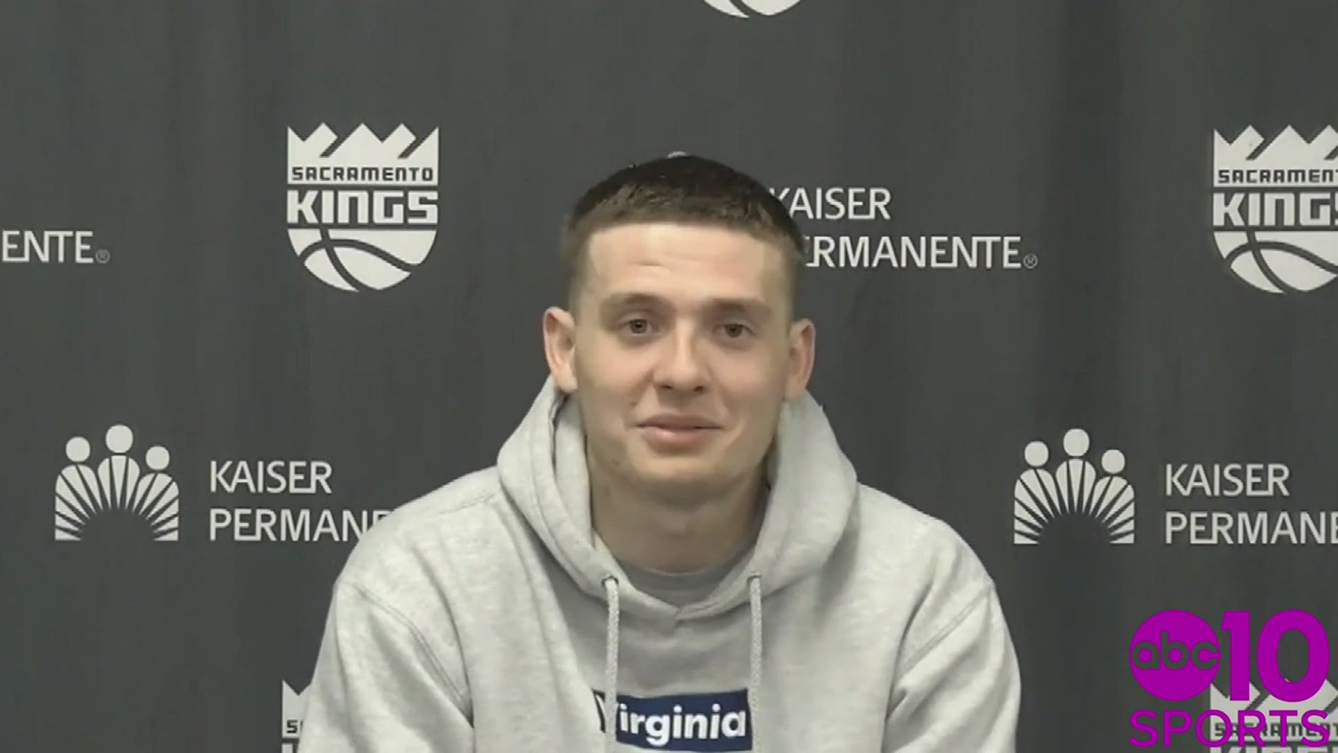 Kyle Guy on his game-winning shot to lift the Kings over the Warriors in  preseason