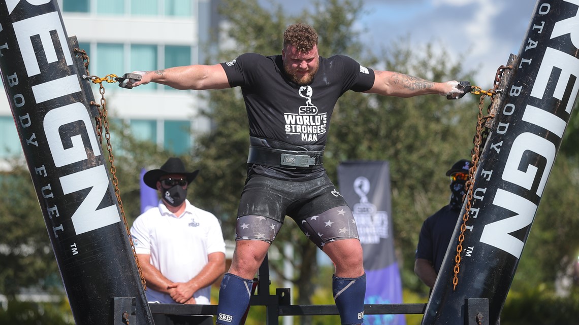 World's Strongest Man in Sacramento City back tourism