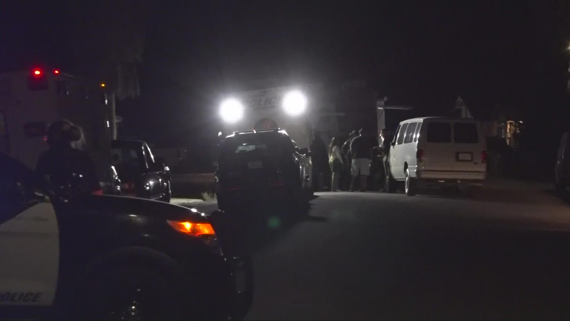 On Thursday night, police were searching in the Telegraph Avenue area for a suspect in connection to the deadly shooting near Sherwood Mall.