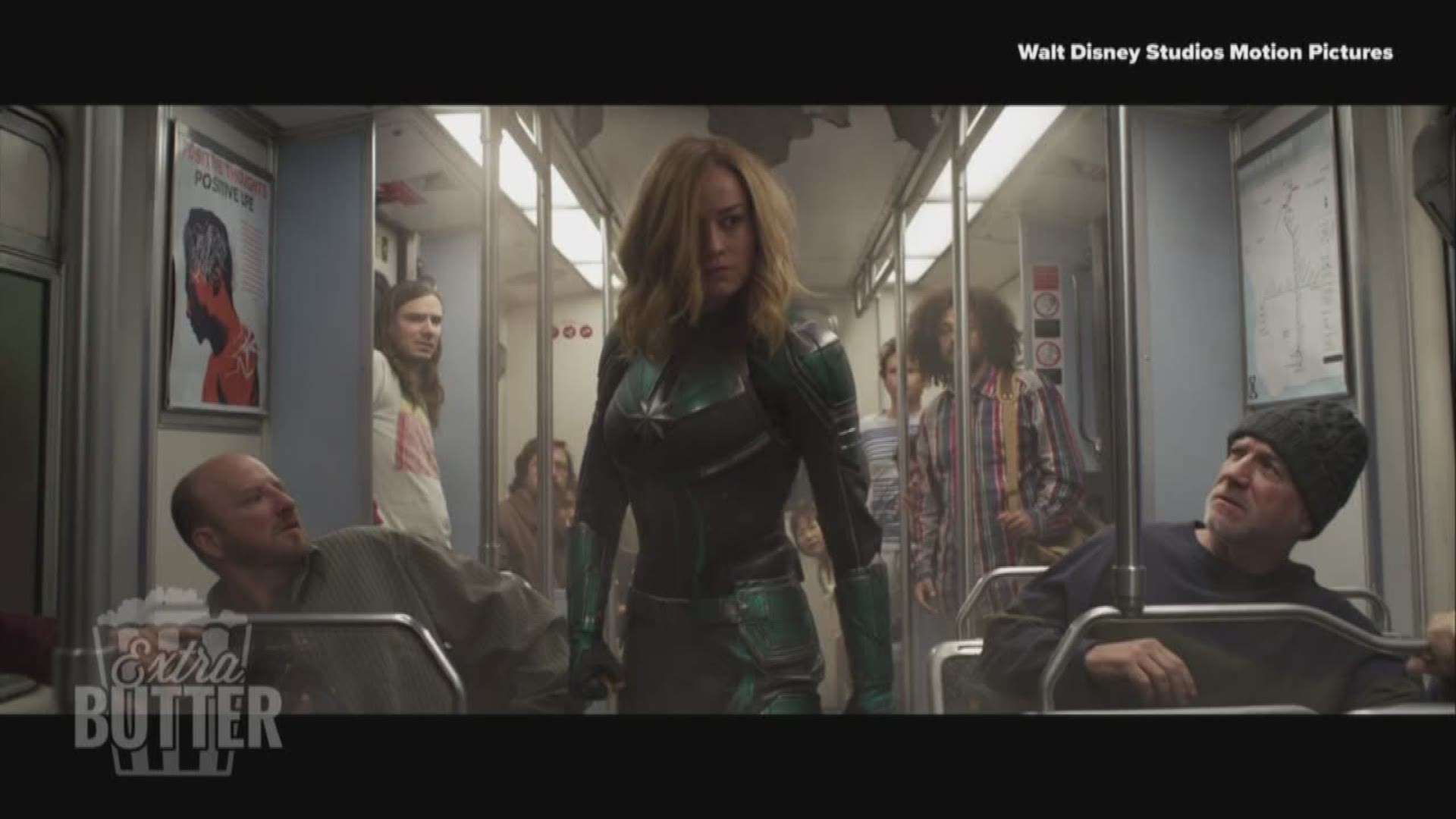 'Captain Marvel' is a big winner at the box office. Extra Butter talks about what they liked about the movie. Hear from stars Brie Larson and Samuel L. Jackson. Interviews provided by Walt Disney Studios Motion Pictures.