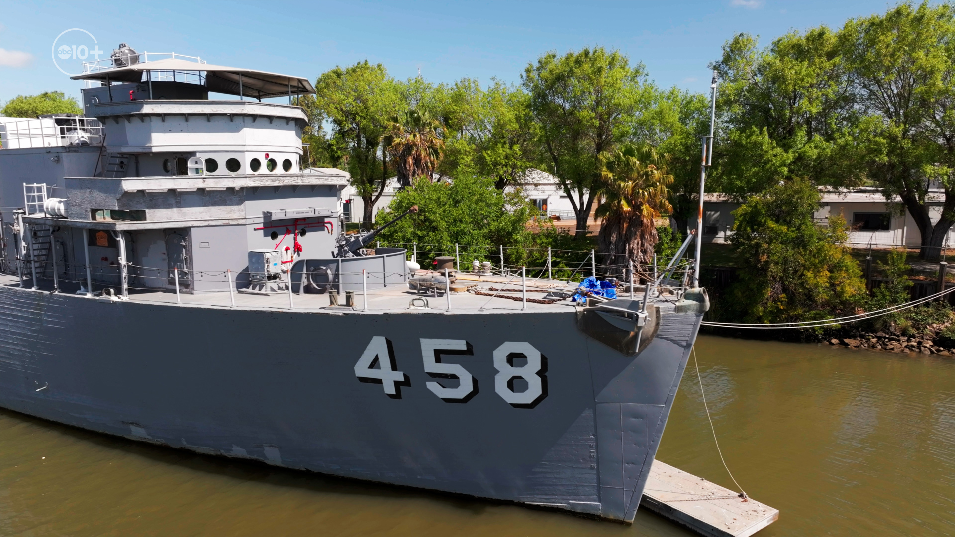 Stockton Maritime Museum houses a rare wooden ship that was the height of minesweeper technology during WWII.