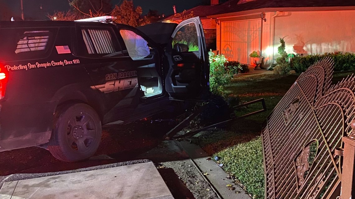 San Joaquin County Sheriff's deputy injured in DUI crash