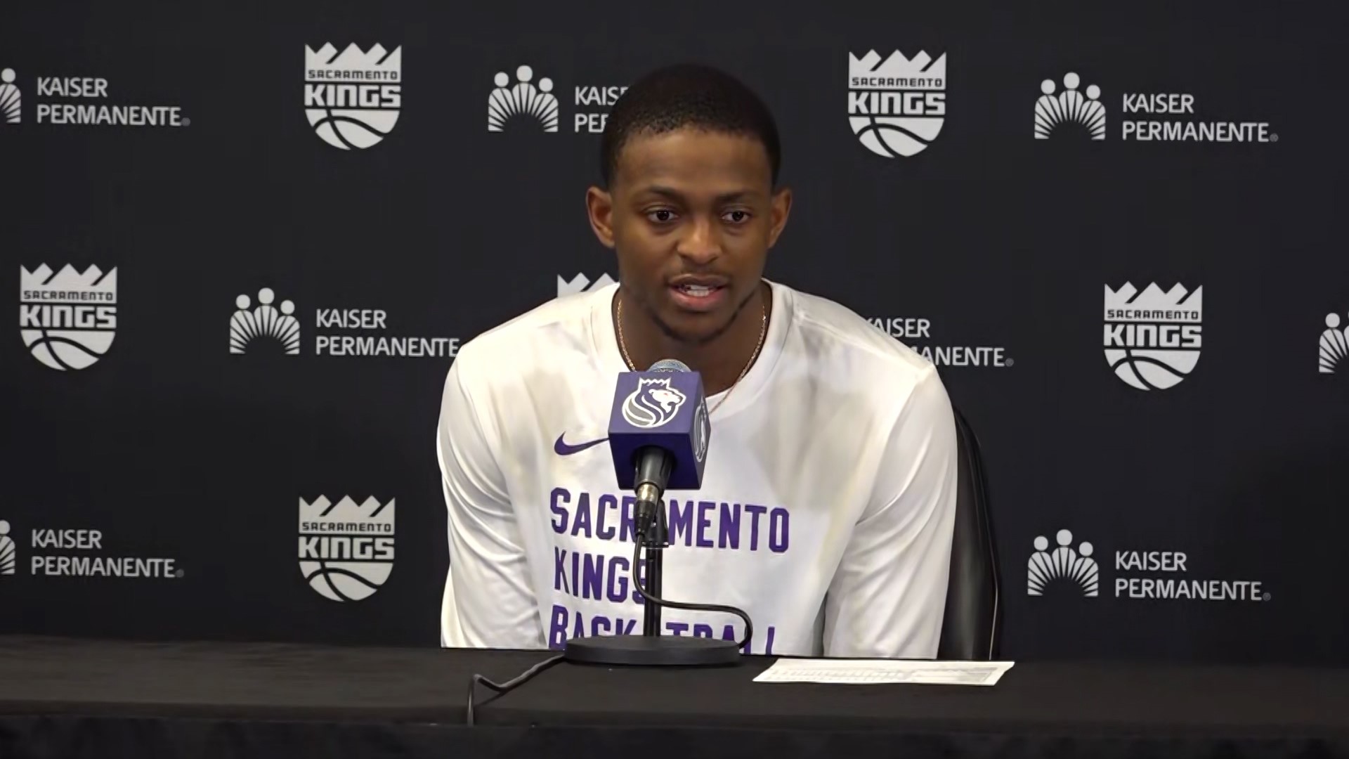 De'Aaron Fox credits Malik Monk for strong overtime performance | Kings post-game interview