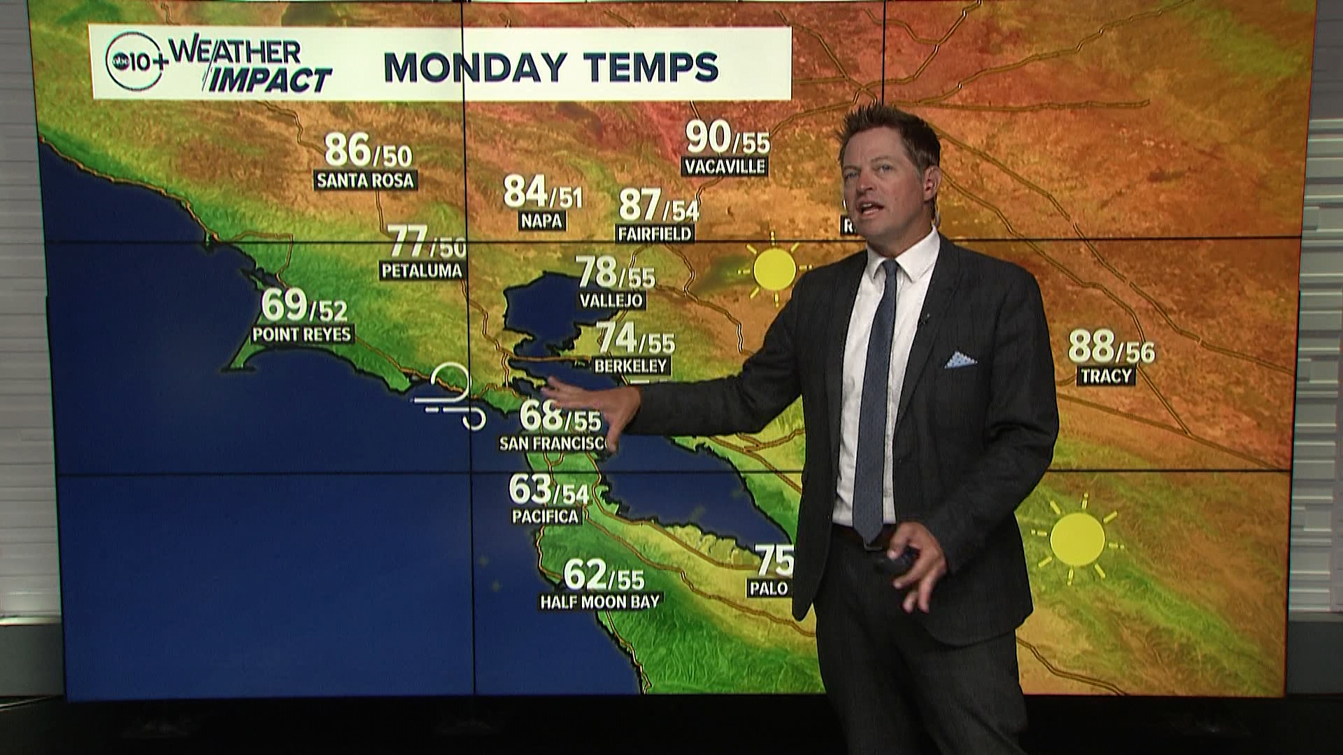 California Weather | Near average temperatures return, mostly sunny in ...