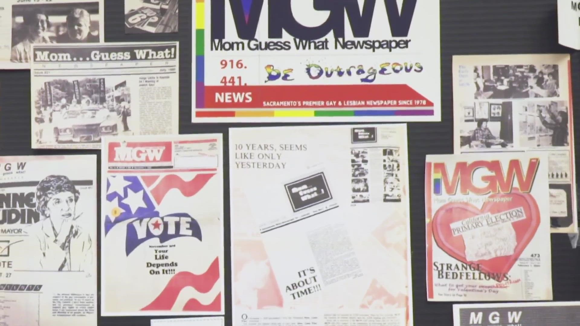The Center for Sacramento History is looking for original copies or Sacramento's first LGBT newspaper, "Mom Guess What" created by Linda Birner.