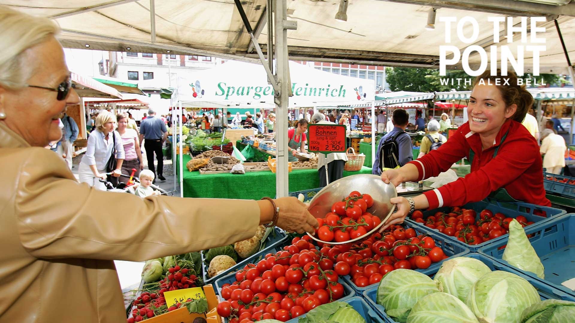 Free money for fresh food: CalFresh customers can now get more at the farmer's market | To The Point