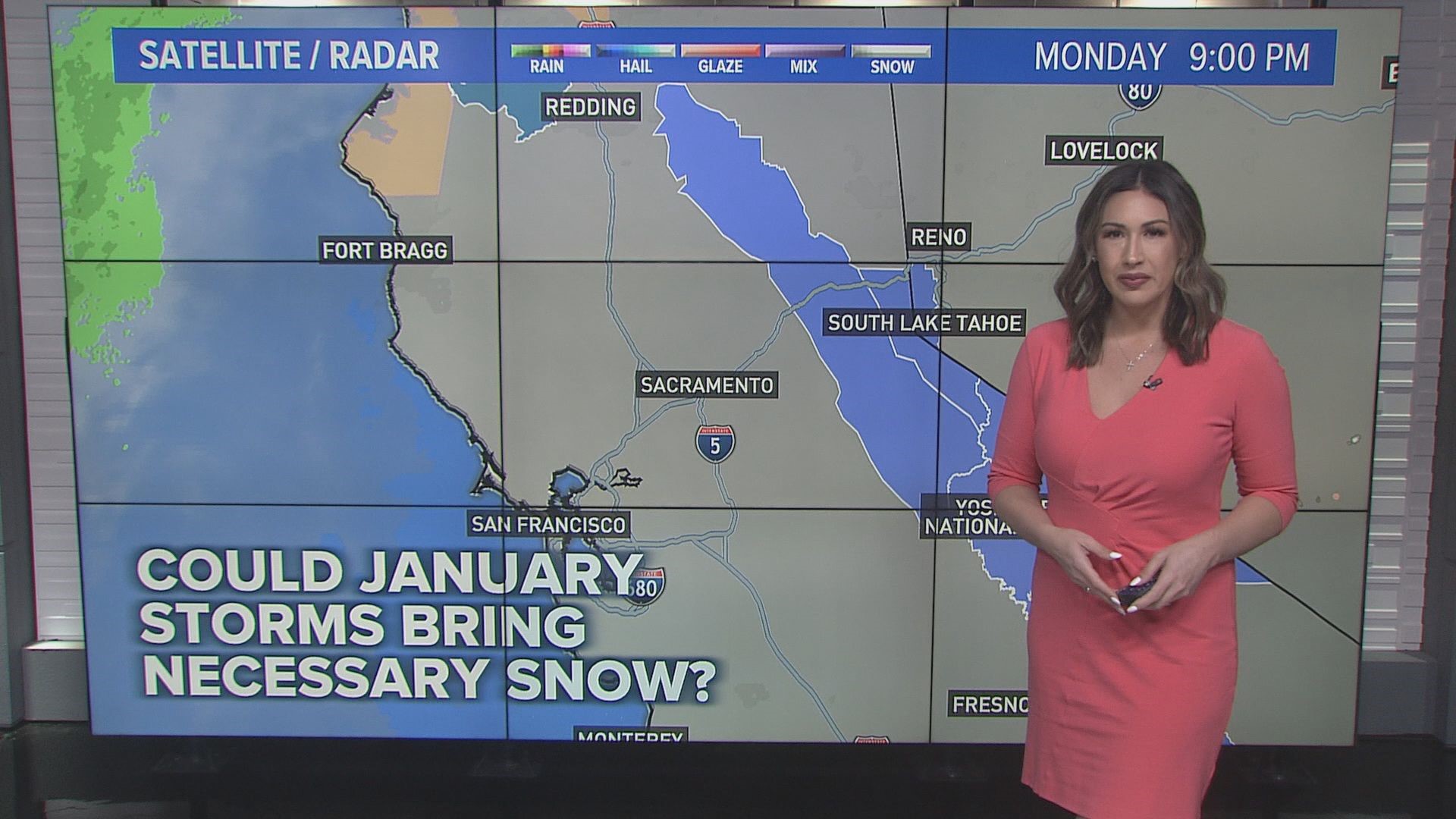 ABC10 Meteorologist Carley Gomez explains what impact January storms could have on our region and the Sierras.