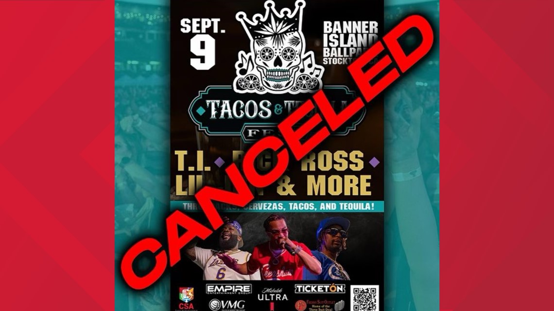 Stockton Tacos and Tequila Fest 2023 canceled