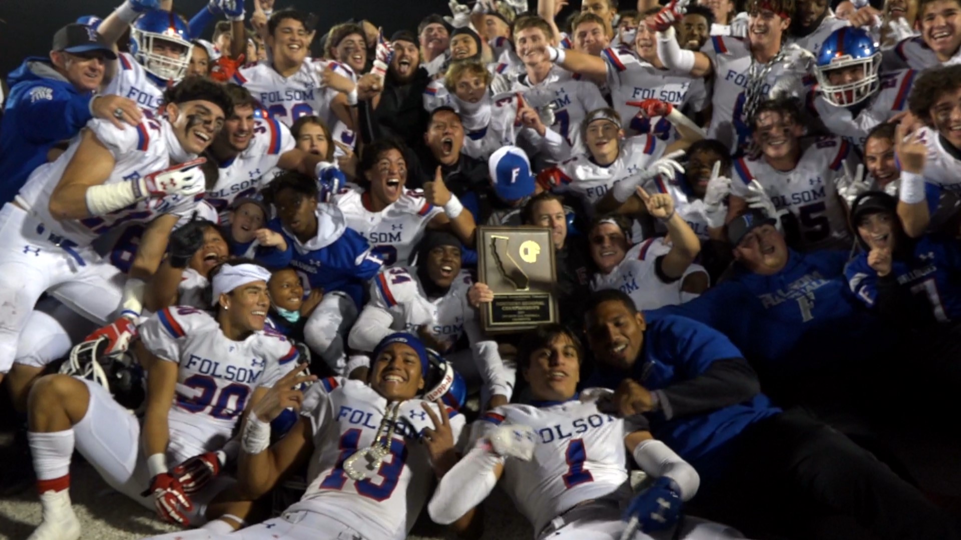 Folsom High School beat powerhouse De La Salle to advance to the state championship game.