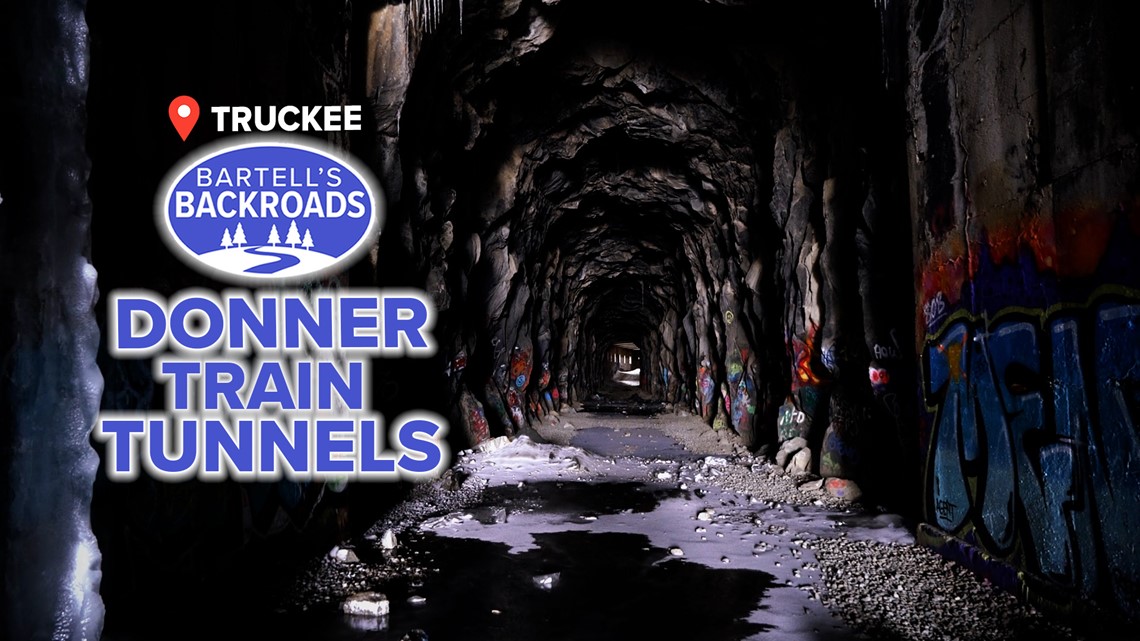 Icy wonderland inside abandoned Donner Summit train tunnels | Bartell's Backroads Pit Stop