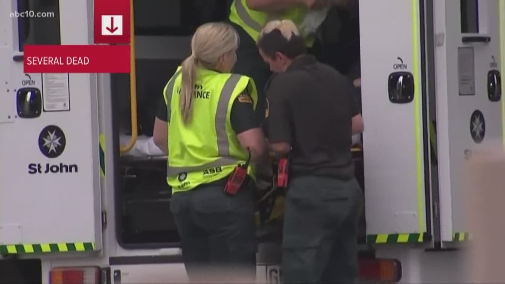 Multiple people were killed in mass shootings at two mosques full of people attending Friday prayers, as New Zealand police warned people to stay indoors.