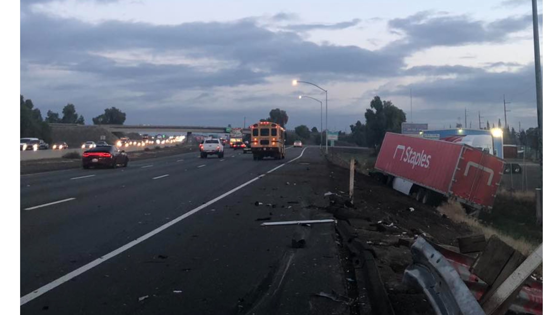 Delays in Stockton on northbound I-5 after crash | abc10.com