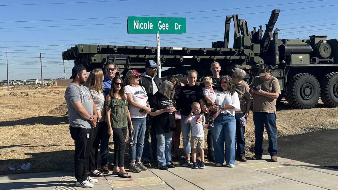 Nicole Gee Drive: Roseville road dedicated to fallen Marine - Vimarsana News
