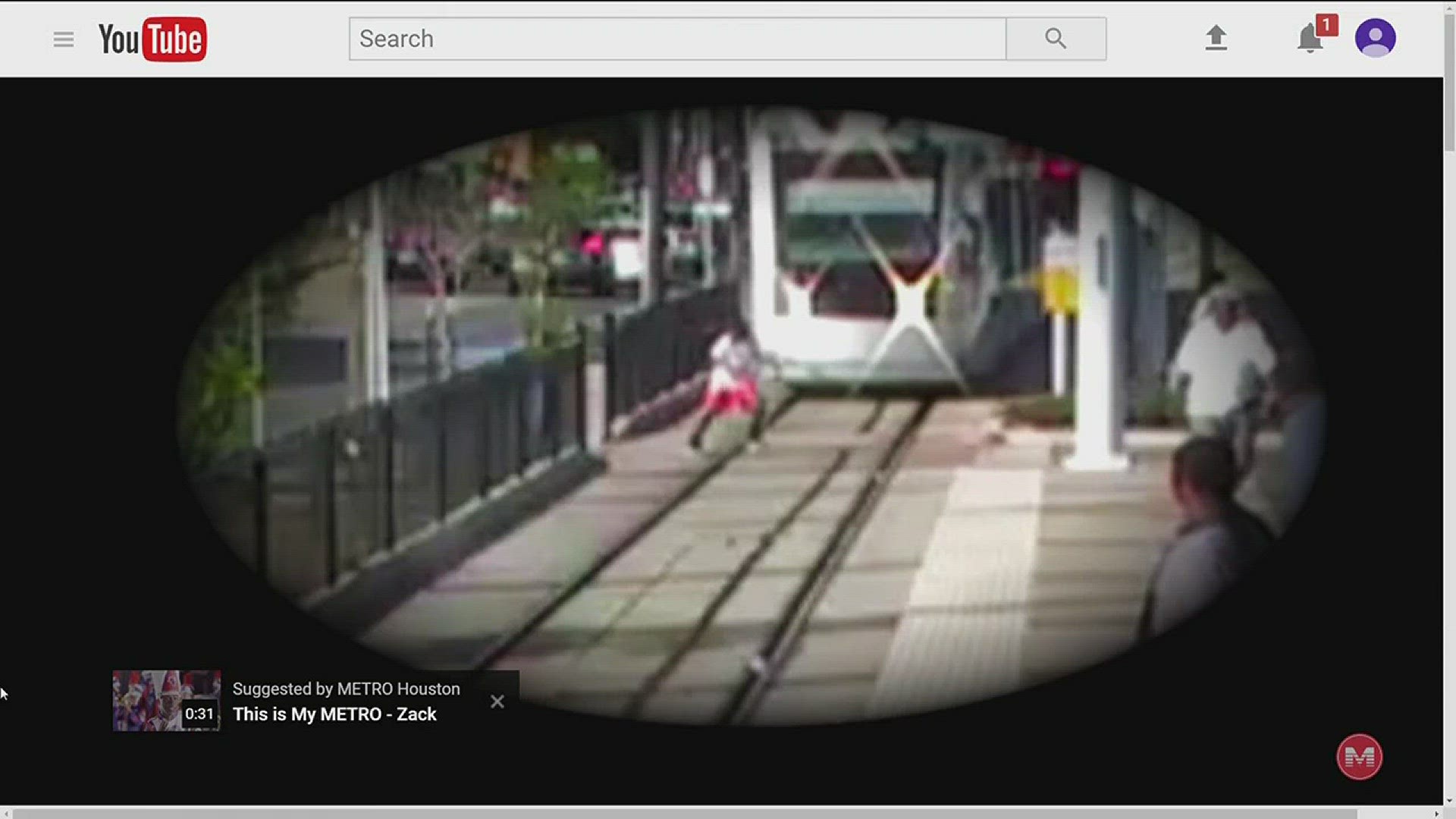 New angle from video of kids running in front of train