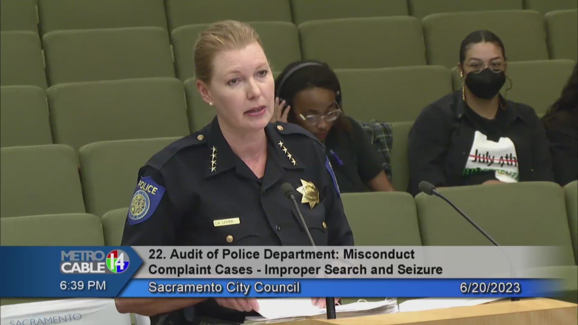 The chair of the Community Police Review Commission said she hopes the audit will serve as an opportunity.